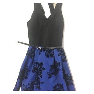 MACYS HOMECOMING DRESS WITH BELT
